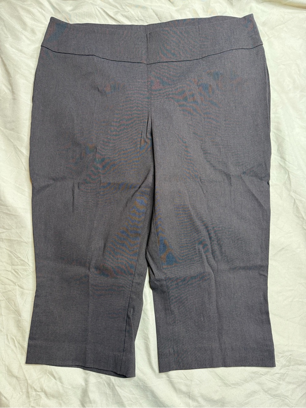 Ricki's Dark Brown Straight-Leg Capri Pants Women's Size 12